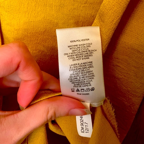 Mustard Yellow Express Blouse - Picture 3 of 4